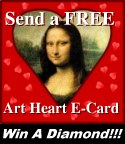 Send a Free Art Heart E-Card! - Win a Diamond!!!